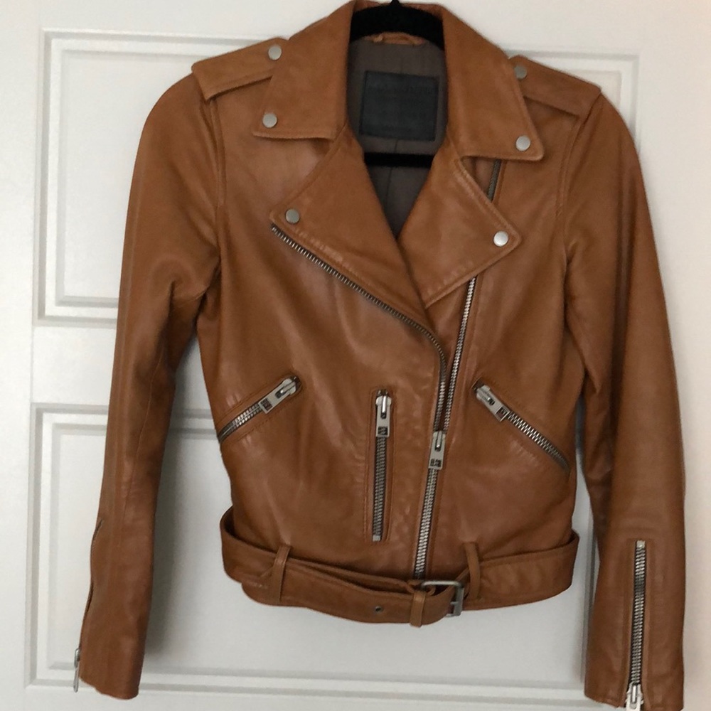 ALLSAINTS Leather Jacket